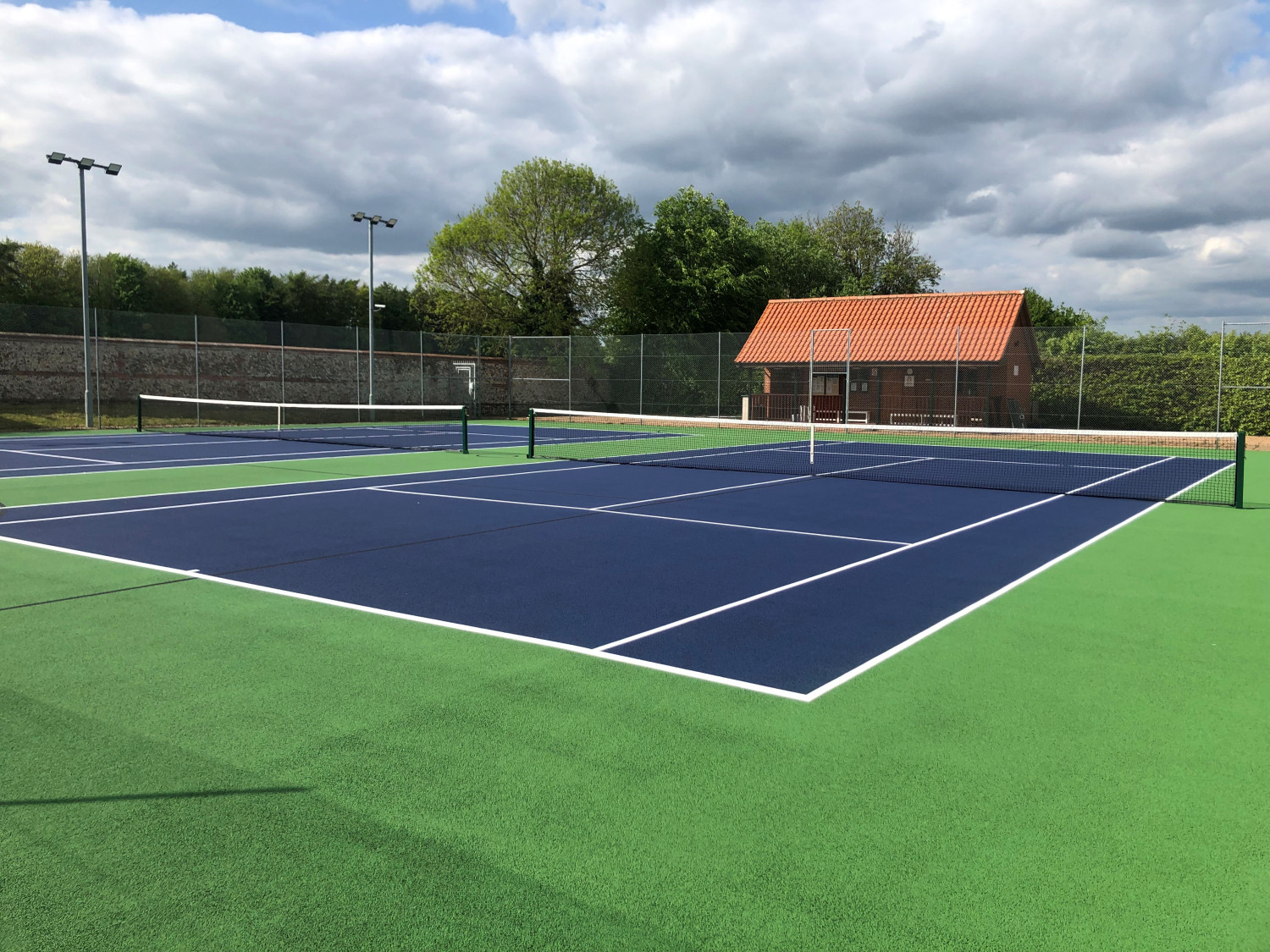 Tennis court North Elmham