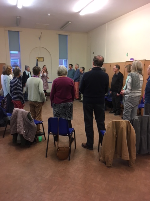 The May Singers together at The Eastgate Centre