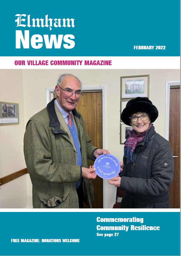 Elmham News magazine cover February 2022