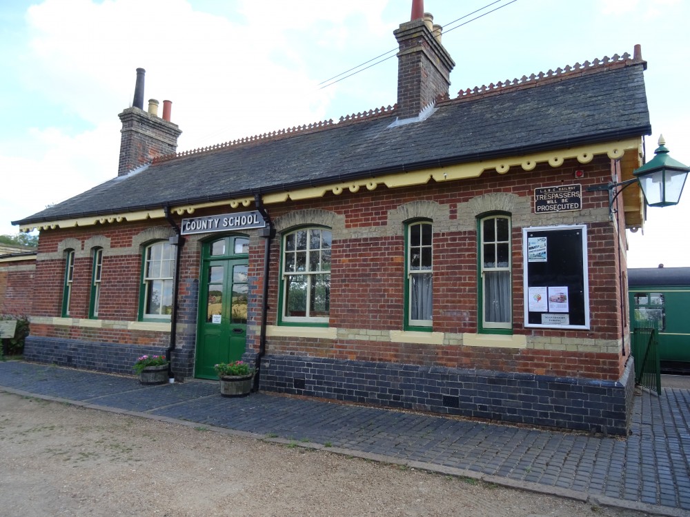 Original station building